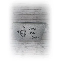 Tasche für Make-up, Kosmetiktasche, Mäppchen u.v.m. mit süßem Alpaka Geschenke
