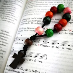 Rosenkränze|Tinas Schmucktruhe Taschenrosenkranz, Fingerrosenkranz,katholischer Rosenkranz, bunt