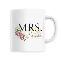 Discount Tasse Mrs. - frisch verheiratet Gastgeschenke