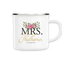 Gastgeschenke|Das Moment Tasse Mrs. - neu verheiratet