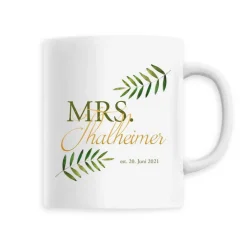 Gastgeschenke|Das Moment Tasse Mrs./Mr. Pärchentasse - Fern