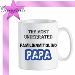 Accessoires|Traumfunken Tasse PAPA; Vatertag; Geschenk; Kaffeetasse; Geburtstag