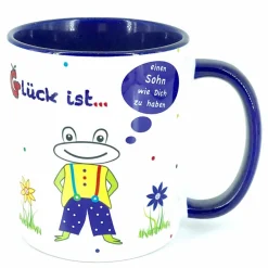 Sale Tasse Sohn Geschenk, Spruch Glück ist einen Sohn wie Dich zu haben Geschenke