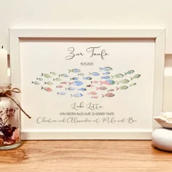 Taufe Geldgeschenk personalisiert | Taufgeschenk für Jungen und Mädchen | Geschenk für Patenkind Geldgeschenke