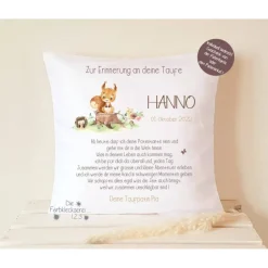 Outlet Taufgeschenk Junge Taufkissen mit Spruch Hirsch Geschenke