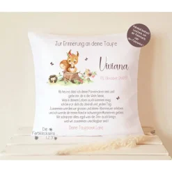 Outlet Taufgeschenk Junge Taufkissen mit Spruch Hirsch Geschenke