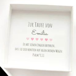 Discount Taufgeschenk Mädchen personalisiert – Engel Halskette 925 Silber Taufschmuck