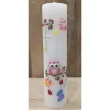 Taufkerzen|Keramikflamme Taufkerze 25x6 - Eule -