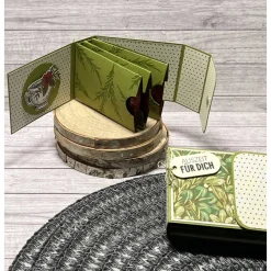 Outlet Teebüchlein Tee-Verpackung Tee kleine Auszeit Mitbringsel Gastgeschenk Geschenk Geschenkidee Winter Weihnachten Geldgeschenke