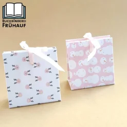 Best Teebeutelbuch Teealbum Hardcover Weihnachten Schneemann oder Rentier Geschenkverpackungen