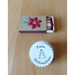 Geschenke|Netles Kartenkunst & Schmuckallerlei Teelicht mit versteckter Botschaft, Weihnachten