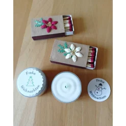 Geschenke|Netles Kartenkunst & Schmuckallerlei Teelicht mit versteckter Botschaft, Weihnachten