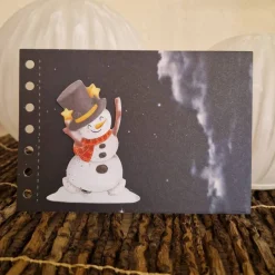 Weihnachtskarten|Teufelinchens_Ideen_Shop 3-teilige Weihnachtskarte / Santa Claus Karten / Weihnachtskarte mit Auto / festliche Grußkarten / Weihnachten