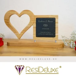Outlet Text+Wunschsymbol Holzherzen Gravur Hochzeitsgeschenk Geschenk Verlobung Jahrestag Herz Hochzeit Valentinstag Muttertag Hochzeitsgeschenke
