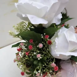 Tischdekoration|DeinZuhause Tischdeko Gesteck Rosen