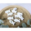 Tischdekoration|CreativAnita Tischdekoration Fische weiß, 10 Stück im Set, Kommunion, Taufe, Gastgeschenk
