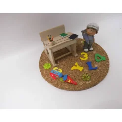 Sale Tischdekoration Schulanfang Einschulung Geldgeschenk Schulbank Schultüte Junge Bube – Originelle Geschenkidee Kinder Einschulung