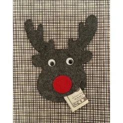 Geldgeschenke|DiyDrei Toller Filzelch verziert, Gutschein, Ticket, Geldgeschenk, ca 16 x 14 cm