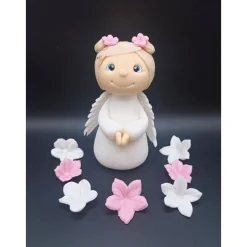 Best Torten Figur Engel, Tortendekorationen, Fondant Figur Taufe, Tauf dekoration, Tierfiguren, Tortendekoration
