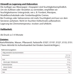 Best Tortenaufleger Tortendekoration