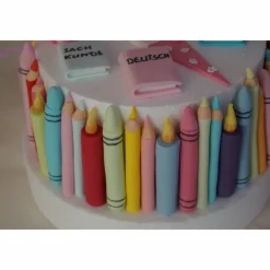 Best Tortenaufleger Fondant Geburtstag Tortendeko Einschulung Schulanfang Tortendekoration