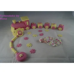 Best Tortenaufleger Fondant ,Geburtstag , Geburt, Taufe Tortendeko Tortendekoration