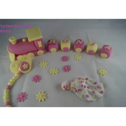Best Tortenaufleger Fondant ,Geburtstag , Geburt, Taufe Tortendeko Tortendekoration