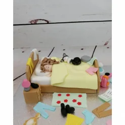 Best Tortenaufleger Fondant Geburtstag Tortendeko Teenie Zimmer unaufgeräumt Tortendekoration