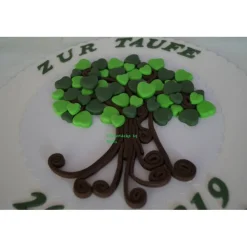 Best Tortenaufleger Fondant Zuckerfigur Geburt Taufe Baum Herzen Junge Mädchen Geburtstag Geburt Tortendeko Tortenfigur Fondantfigur TortenTopper Tortendekoration