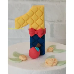 Clearance Tortenaufleger Fondant Zuckerfigur Geburtstagszahl Schneewittchen Zwerge Einhornzahl Tortendekoration