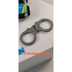 Best Tortenaufleger Fondantdeko  Tortendeko Tortentopper Polizeiauto  Polizei Tortendekoration
