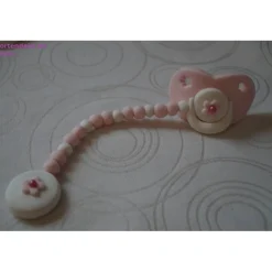 New Tortenaufleger Tortendeko Fondant Zuckerfigur Geburt , Taufe Tortendekoration