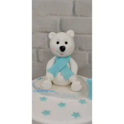 Tortendekoration|Tortendeko by Mona Tortendeko Tortentopper Geburtstag Eisbär Bruno