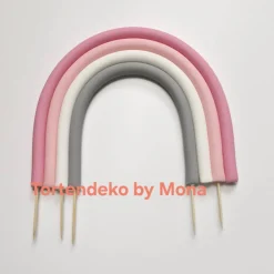 Best Tortendeko Tortentopper Regenbogen pastell , Rainbow Tortendekoration