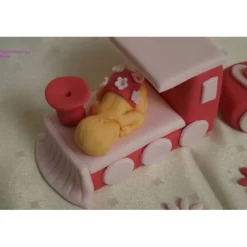 Clearance Tortendeko Tortentopper Tortendeko Tortenaufleger Fondant Zuckerfigur Baby,Taufe, Geburt Tortendekoration