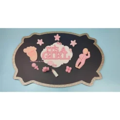 Tortendekoration|Tortendeko by Mona Tortendeko Tortentopper Zuckerfigur Fondantfigur Baby Baby Shower Party  Geburt