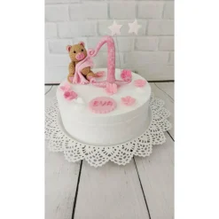 Tortendekoration|Tortendeko by Mona Tortendeko Tortentopper Zuckerfigur Teddy Maya oder Teddy Rosalie