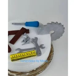 Best Tortendeko Tortentopper Zuckerfigur  Handwerker Handwerk Hausbau Tortendekoration