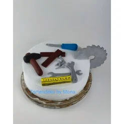 Best Tortendeko Tortentopper Zuckerfigur  Handwerker Handwerk Hausbau Tortendekoration