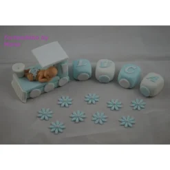 Tortendekoration|Tortendeko by Mona Tortendeko TortentopperTortendeko Fondant Tortenfigur Geburtstag Taufe