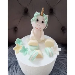 Clearance Tortendekoration Einhorn, Fondant Figuren Einhorn, Tortendekoration