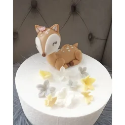 Clearance Tortendekoration Waldtiere, Fondant Figuren Hase, Tortendekoration