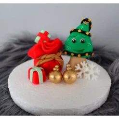 Clearance Tortendekoration Weihnachten, Fondant Figur Christmas Tortendekoration