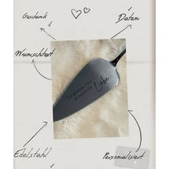 Outlet Tortenheber Edelstahl Liebe Hochzeitsgeschenke