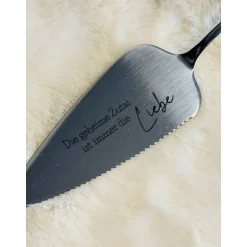Outlet Tortenheber Edelstahl Liebe Hochzeitsgeschenke
