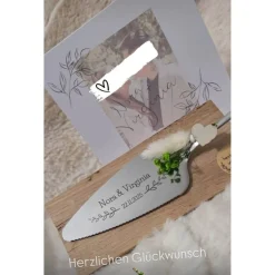 Outlet Tortenheber Edelstahl Liebe Hochzeitsgeschenke