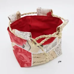 Geschenkverpackungen|bags unlimited Traditionelle japanische Reistasche Unikat – Vielseitiges Utensilo & Projekttasche waschbar