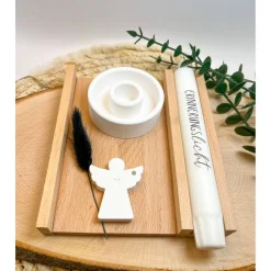 Sale Trauerbox |Trostbox | Trauergeschenk | Trauerkerze | Trostlicht, Abschiedslicht, Kerze, Kerzenhalter, Engel  Anteilnahme Trauerkerzen