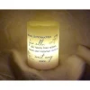 Trauerkerzen|Das Moment Trauerkerze LED Echtwachs - Design Olive