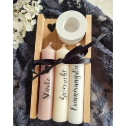 Best Trauerkerzen Set Nimm dir was du brauchst – Erinnerungslicht Beerdigung Trostlicht Geschenk Trauerkerzen